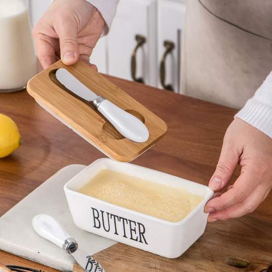 Porcelain Butter Container